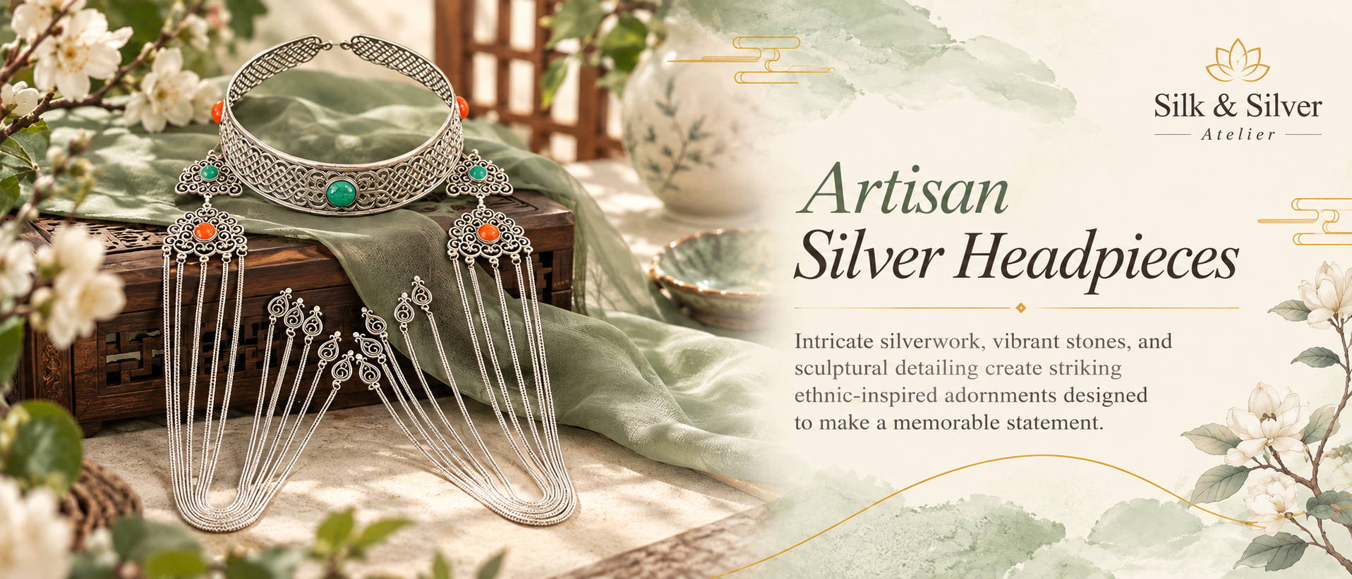 Artisan Silver Headpieces
