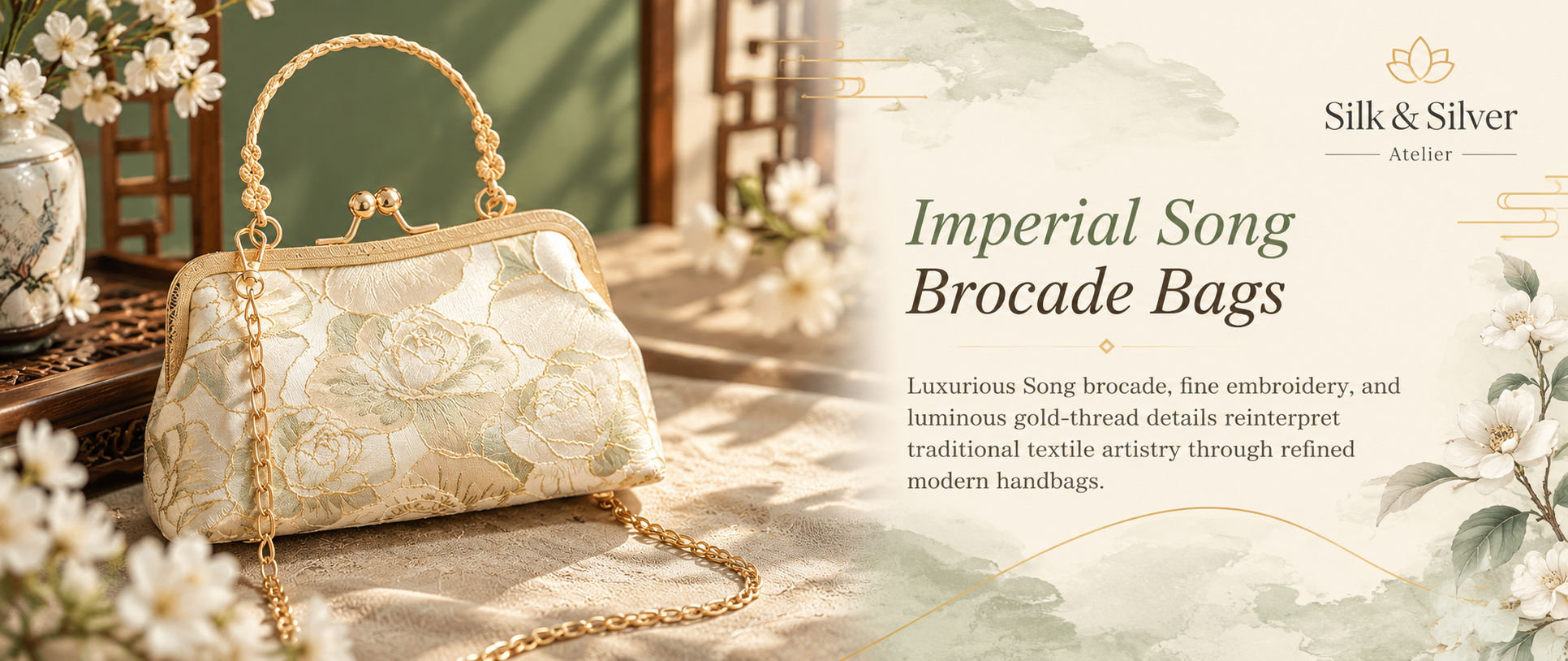 Imperial Song Brocade Bags