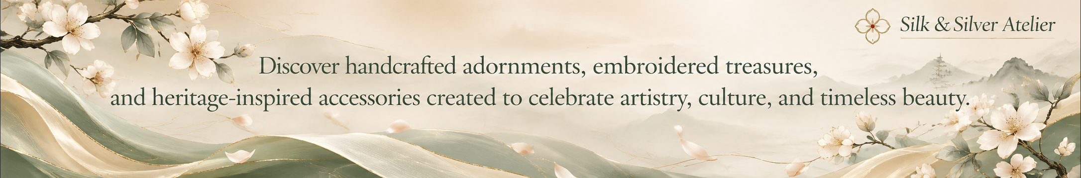 Discover handcrafted adornments, embroidered treasures, and heritage-inspired accessories created to celebrate artistry, culture, and timeless beauty